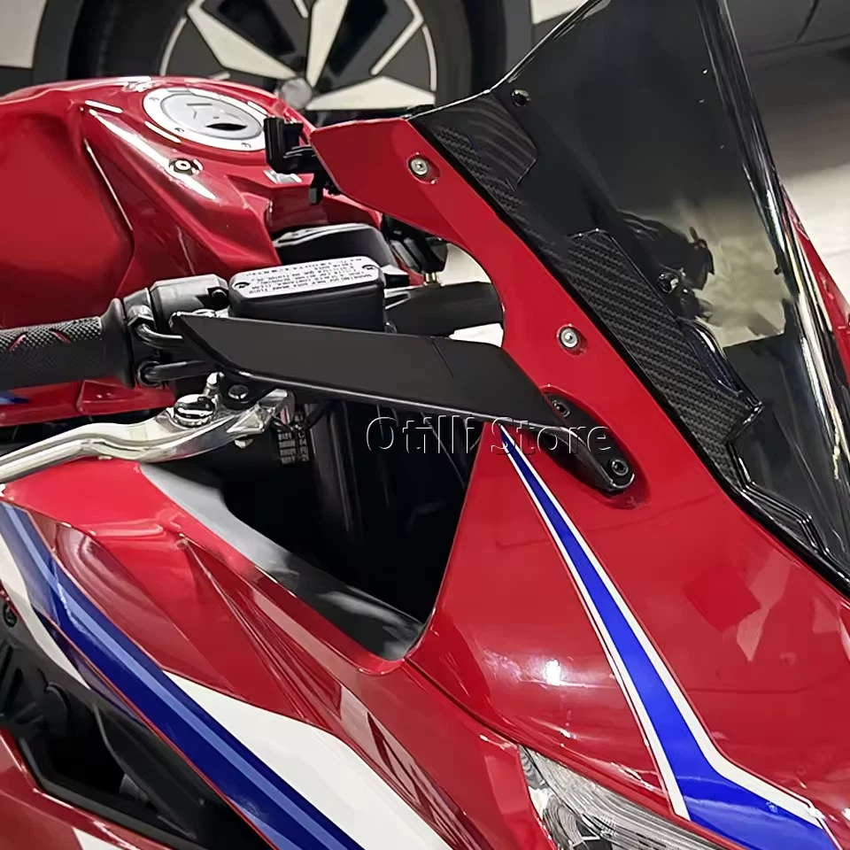 Espejos retrovisores giratorios CNC para HONDA CBR650R CBR650F 2014-2024 Foto 4 de 4