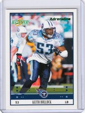 2005 Score Adrenaline /399 Keith Bulluck #288