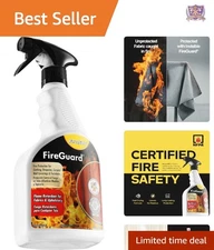 Fire Protection Spray Flame Retardant 22 oz FireGuard Prevents Spreading