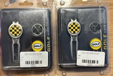 CMC Metal Golf Ball Marker w/ Magnetic Hat Clip 2 Available