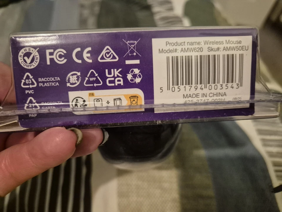 Targus Wireless USB Laptop Optical Mouse Black AMW50EU Brand New Sealed Boxed UK - Image 4 of 4