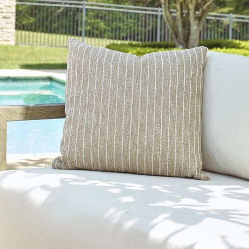 Uttermost 64065 Involve 20 inch Putty and Cream Outdoor Pillow - Picture 3 of 3