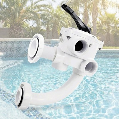 261173 Side Mount 1.5'' Multiport Valve Backwash For Pentair Quad DE FNS Plus NEW