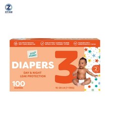 Little Journey Club Pack Diapers   Size 3 100 Count 