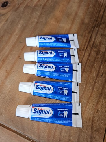 signal travel zahnpasta x5 20g