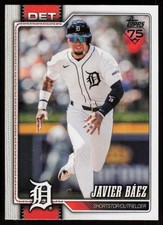2026 Topps Series 1 Celebration Javier Báez #144 Detroit Tigers