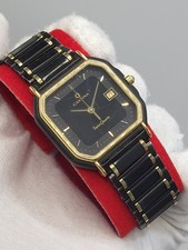 SWISS [WORKS] 28mm Certina 1980's Women's Watch Gold Square Quartz 30 Meters 