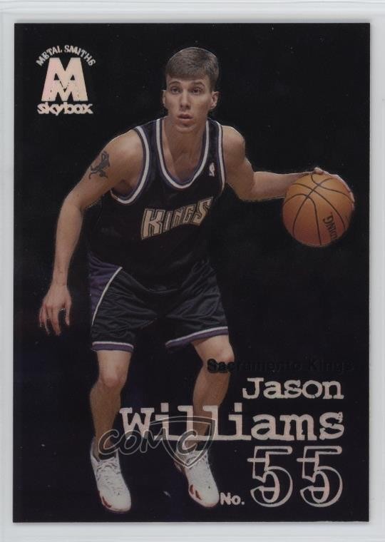 1998-99 Skybox Molten Metal Metal Smiths Jason Williams #26 Rookie RC vk9