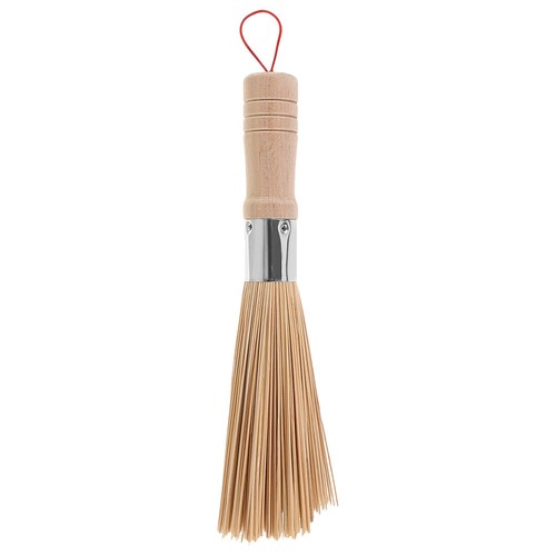 Cepillo de bambú para sartén cepillo de mango largo herramienta de cocina cepillo de limpieza de wok para cocina - Imagen 8 de 12