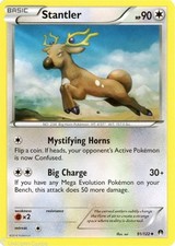 Stantler 91/122 : Uncommon Mint/Near Mint Pokemon Card : XY09: BREAKPoint