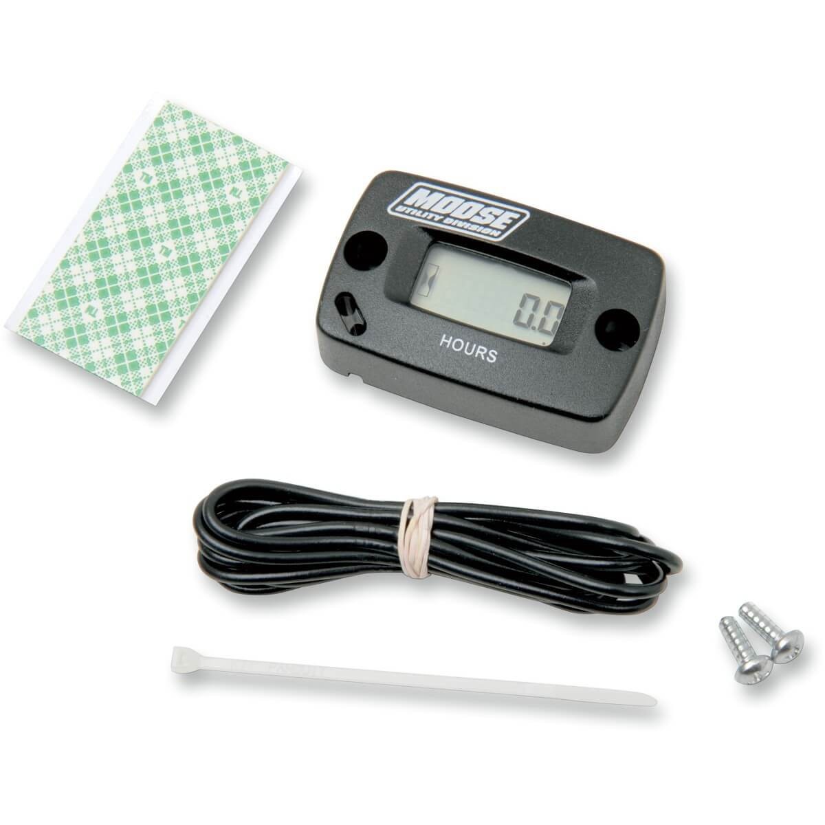 Compteur d'heures et compte-tours universel pour moto et quad - Référence 2212-0405