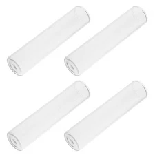 4 Pcs Hydroponic Vase Glass Tubes for Flowers Terrarium Decorative Test