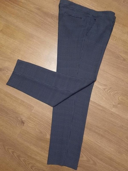 Women Etro Trousers Black Viscose 40 / L / 48