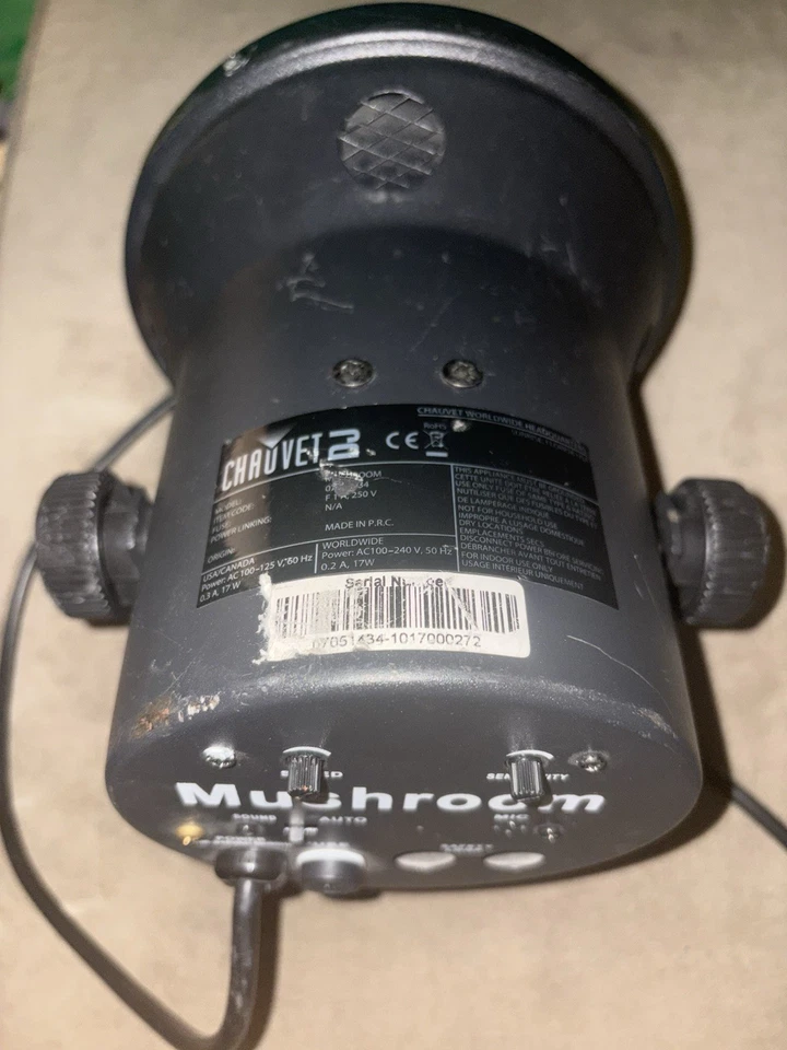 Luz LED Chauvet Champiñón para Par Latas Iluminación de Escenario DJ Iluminación de Eventos Foto 2 de 4