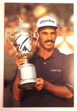 COREY PAVIN OF THE US SIGNED 12" x 8" matt photo - WINNER OF THE 1995 US OPEN