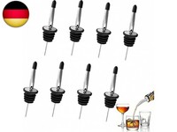 8-Teilig Edelstahl FlaschenausgießEr, AusgießEr Spirituosen, AusgießEr FüR öLf