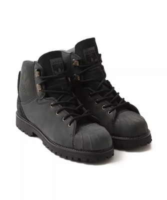 JQ3172 adidas SUPERSTAR BOOT CBLACK CBLACK GREFIV (Herren)