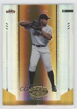 2004 Leaf Certified Materials Gold Mirror 1/25 Jerome Williams #96 e6p