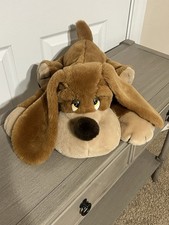 VTG Russ Berrie SAMUEL Spaniel Plush Brown Dog Puppy Long Ears large Toy  CUTIE 