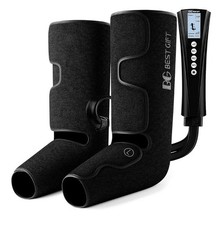 Air Compression Leg Massager with Heat  Foot  Calf Circulation Pain Relief Mac