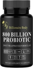 Probiotics for Gut Health (800 Billion CFU) (35 Strains + Enzymes) -Physician...