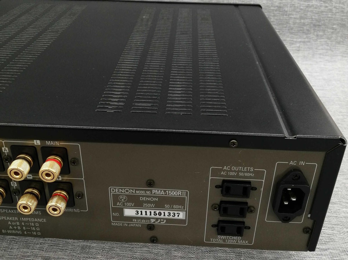 DENON Model number: PMA-1500RⅡ Integrated Amplifier | eBay