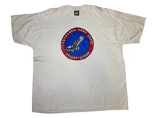 Vintage Single Stitch T Shirt XXL Screen Stars Best Desert Storm Tobyhanna Army