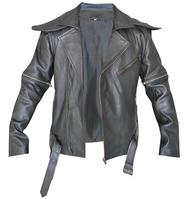 Mens Casual Mad Max Fury Road Tom Hardy Stylish Motorcycle Biker Leather Jacket