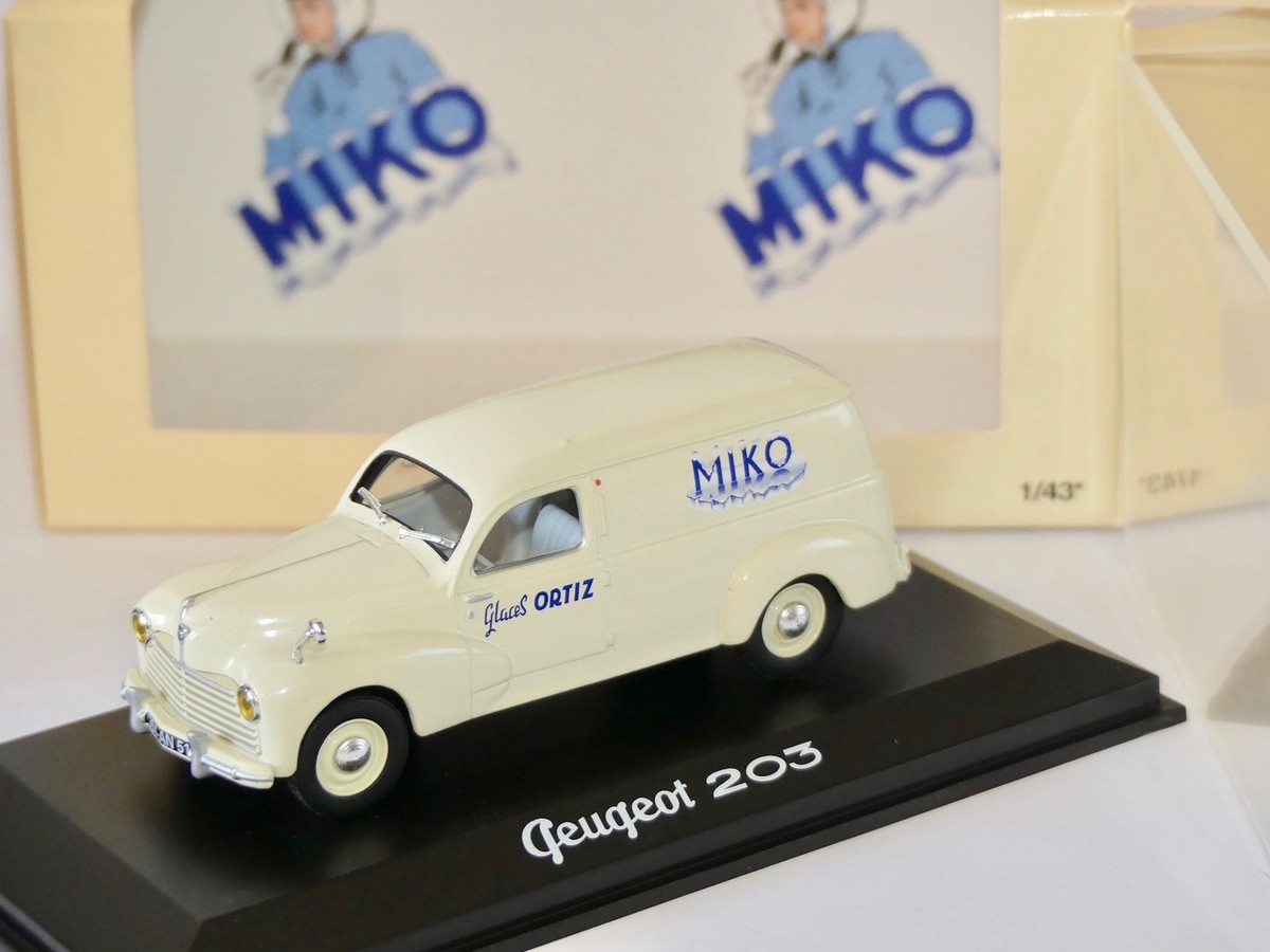 NOREV PROJET PUB - 1/43 - MIKO - PEUGEOT 203 - SYMPA / Nice