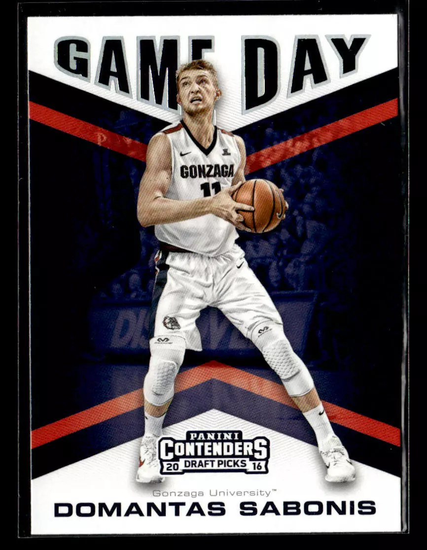 Domantas Sabonis trading card