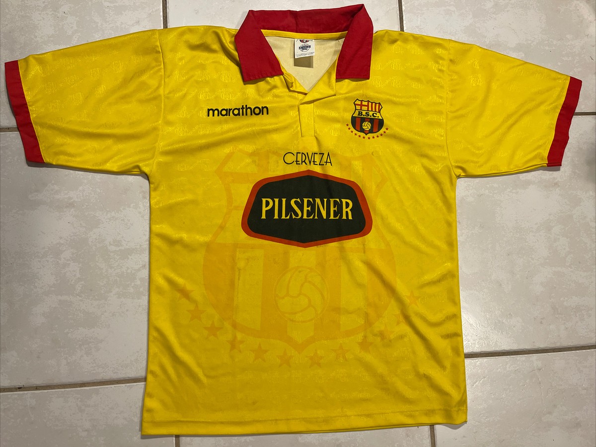 Rare Vintage MARATHON Barcelona Sporting Club BSC 1997 Jersey Men’s XL