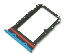 OEM XIAOMI MI NOTE 10 M1910F4G REPLACEMENT BLUE DUAL SIM CARD HOLDER TRAY