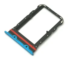 OEM XIAOMI MI NOTE 10 M1910F4G REPLACEMENT BLUE DUAL SIM CARD HOLDER TRAY