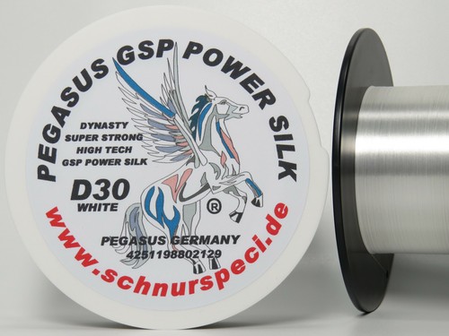 Dynasty GSP Power Silk 30 Denier Stärke 20/0 Gelspun 1000m Bindegarn 1m/0,034€ - Bild 1 von 3