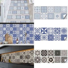 10-30X Peel and Stick Tile Transfer Stickers Wall Bathroom Kitchen Floor 10cm