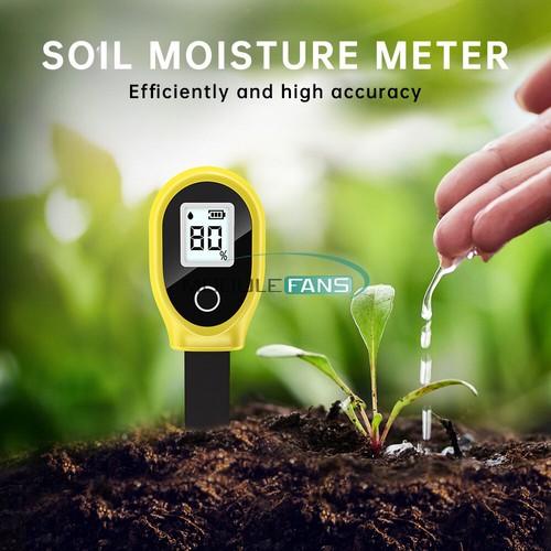 0-99%RH Soil Moisture Detector Tester LCD Soil Water Analyzer Meter Gardening - Picture 5 of 19