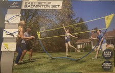 EastPoint Easy Set-Up Badminton Set  Accessories Included  NEW