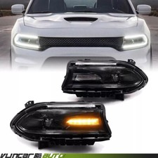 Pair For Dodge Charger 2015-2021 Hidxenon Projector Headlight Lamp Left Right Pair For Dodge Charger 2015-2021 Hidxenon Projector Headlight Lamp Left Right