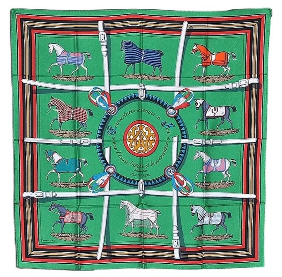 Authentic HERMES Carre 90 Scarf