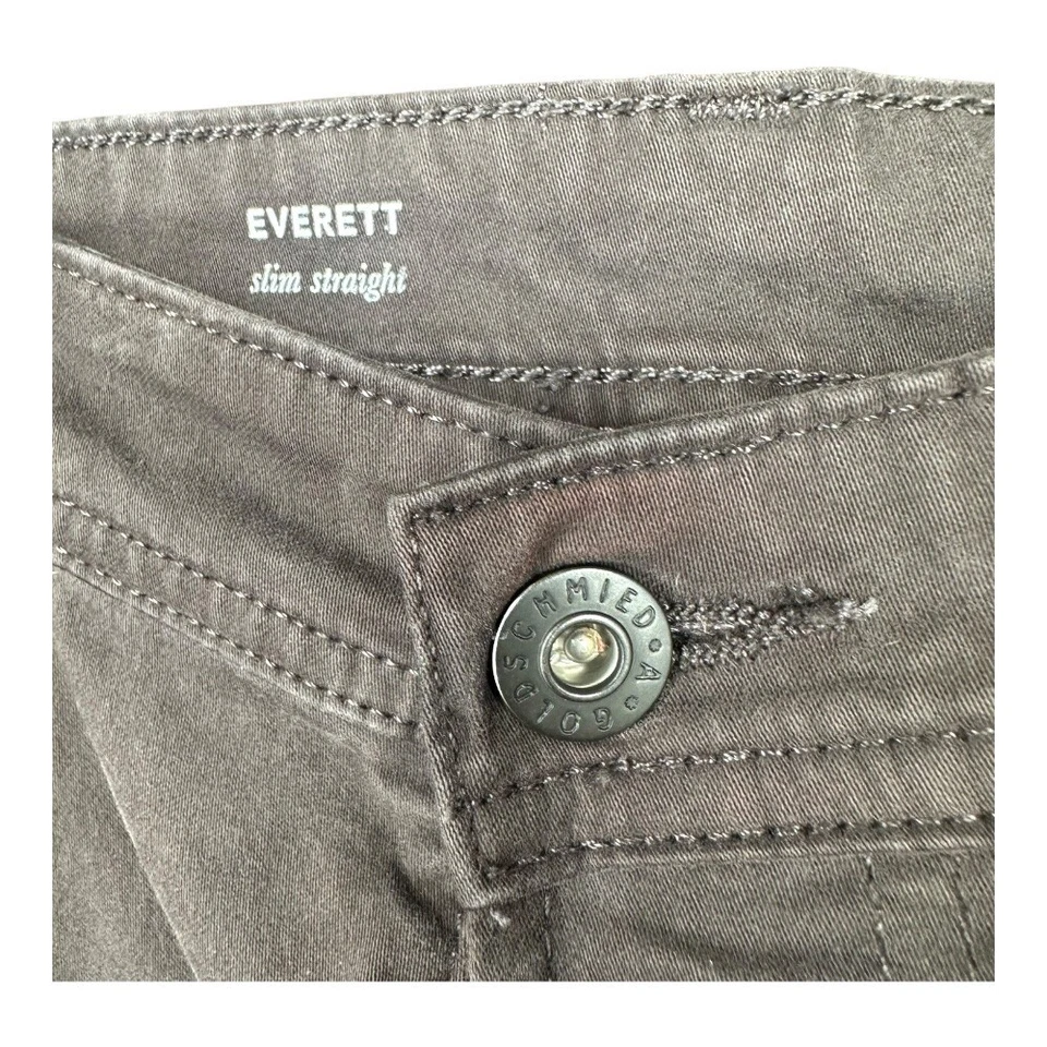 Pantalones de mezclilla ajustados elásticos AG Adriano Goldschmied para hombre 33x34 Everett Foto 3 de 4