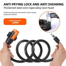 Alloy Steel Mountain Bike Cable Lock Cycling Enthusiasts Anti-Theft Bicycle Lock