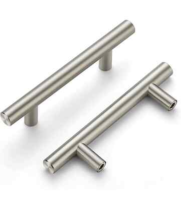Anvil Mark Hollow Bar Pull 7'' x 3-3/4'' Satin Nickel (5 In Pack). Model 2491942