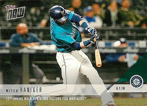 2018 Topps Now 275 Mitch Haniger