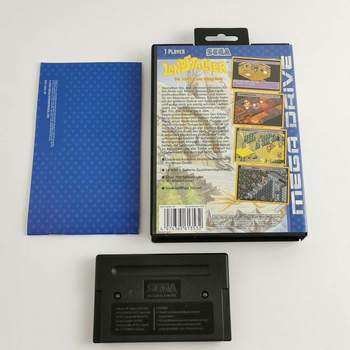 MORTAL KOMBAT SEGA Megadrive Japon Used Originale EUR 505,39 - FR