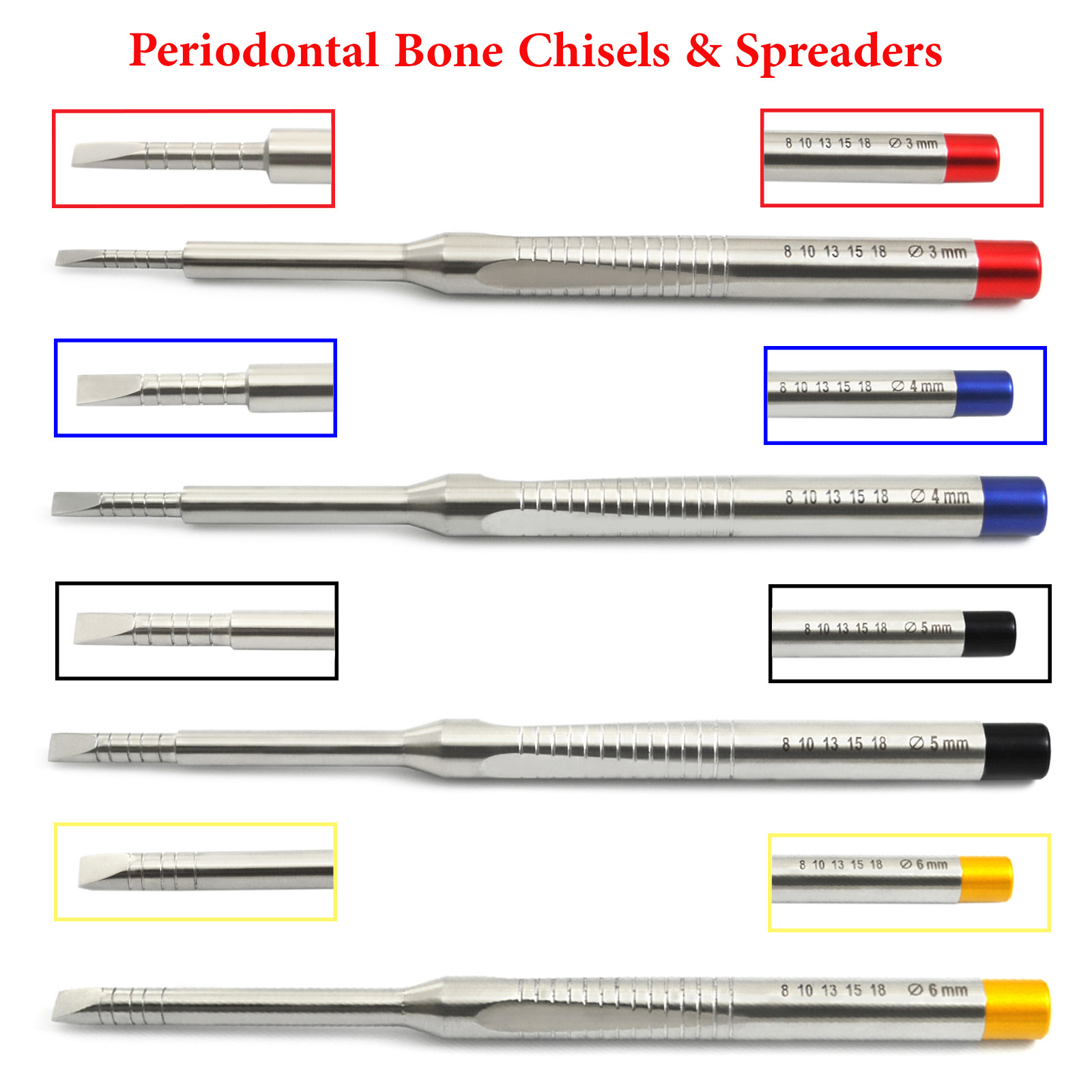 Bone Surgery Ochsenbein Chisels Scraper Elevators Dentist Surgical ...