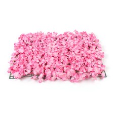 10PCS Artificial Silk Flower Wall Panel Wedding Party Floral Background Decor