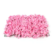 10PCS Artificial Silk Flower Wall Panel Wedding Party Floral Background Decor