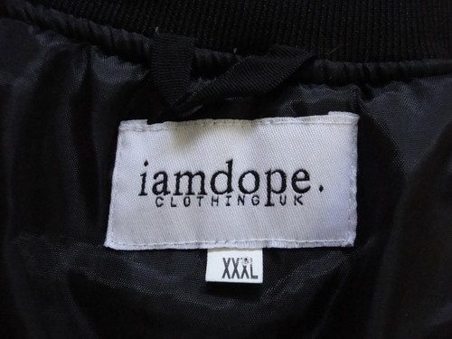 iamdope Gold Shine Bomber Jacket - Men's XXXL pre Owned I AM DOPE - Picture 4 of 4