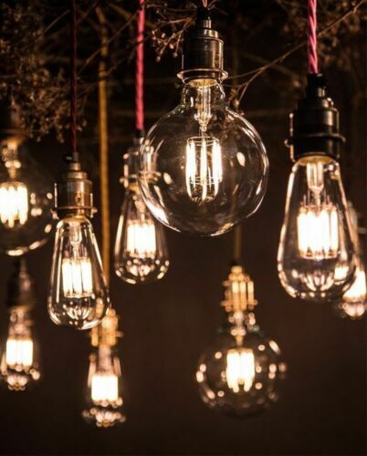G95 E27 8W Dimmable Globe Vintage LED Retro Light Bulbs - Bild 3 von 3