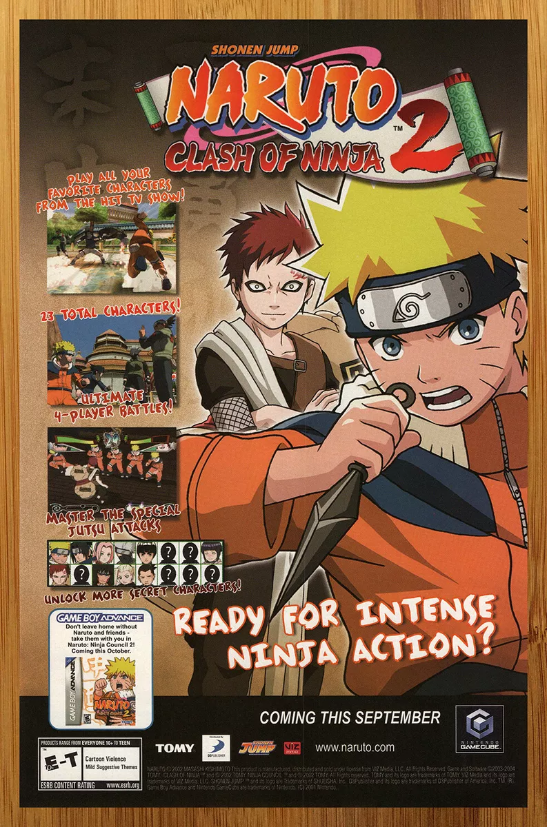 Naruto Clash of Ninja 2 - GameCube